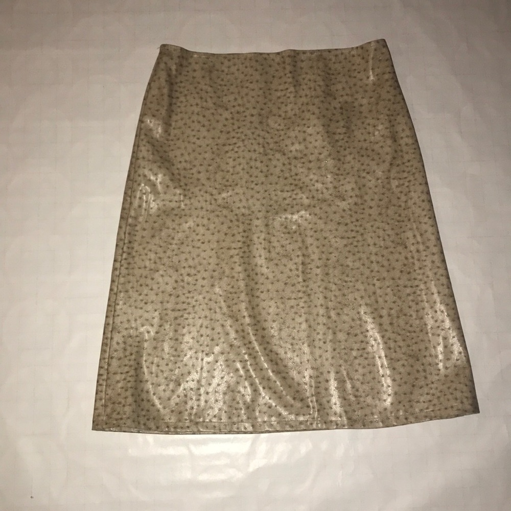 Snake skin skirt